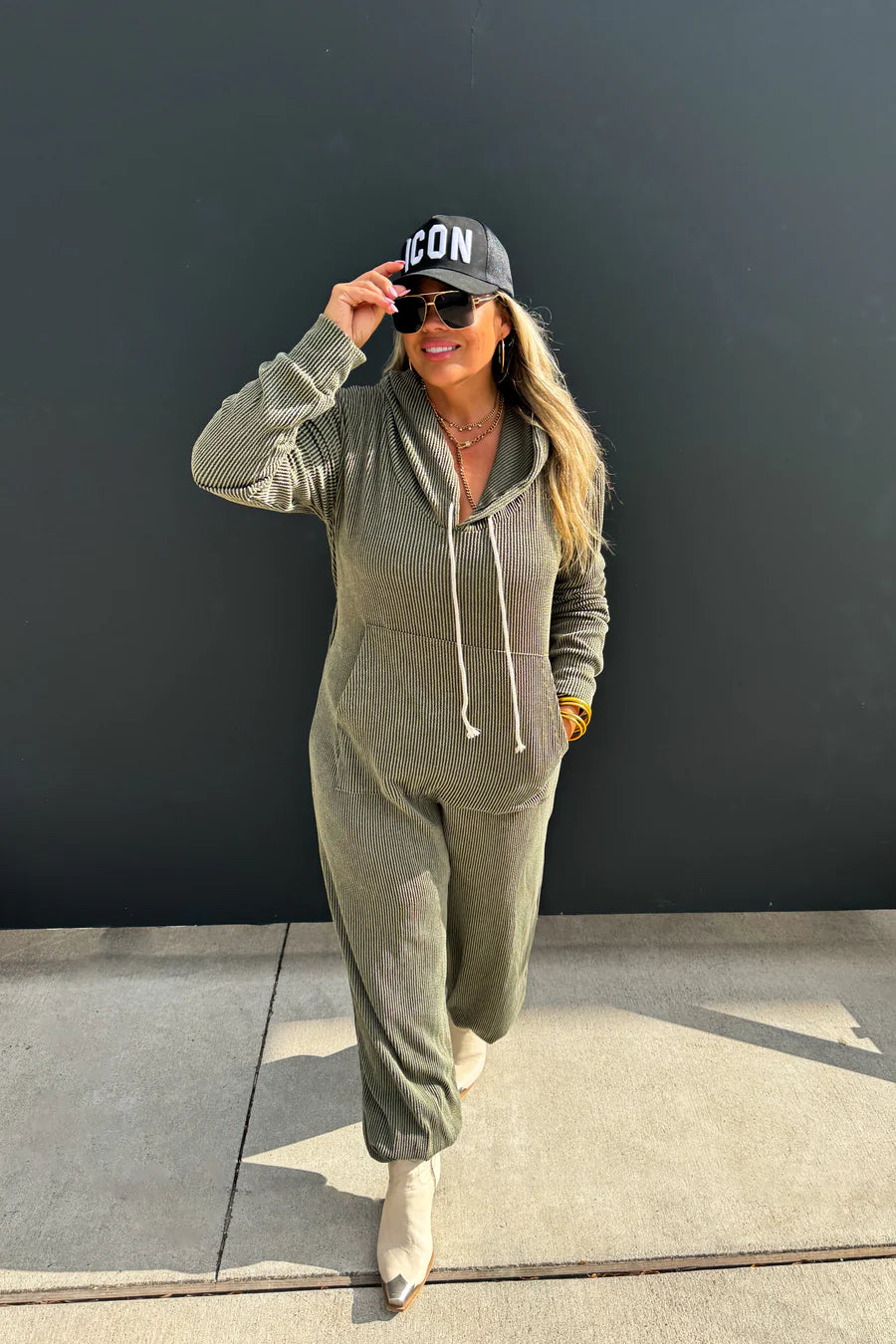 Hayden hoodie jumpsuit