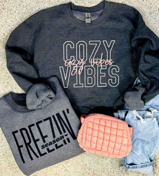 Freezin' Season Reversable sweatshirt