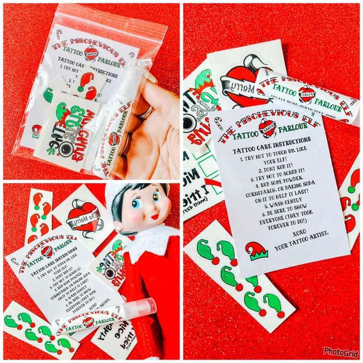 Elf tattoos kit